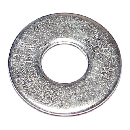 Flat Washer, Fits Bolt Size 1/2 In ,Steel Zinc Plated Finish, 12 PK
